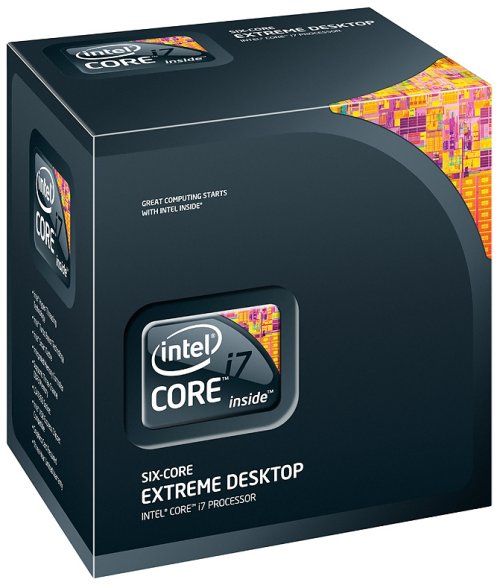  Intel Core i7 980X. Первый шестиядерный процессор.