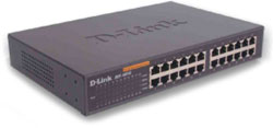 Коммутатор Dlink DES-1024D 24-port 10/100M Autosensing Unmanaged Desktop Switch , 19"