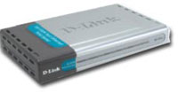 Print Server 1-port UTP 10/100Mbps, 2-port Parallel Printer, 1-port USB, D-Link DP-300U