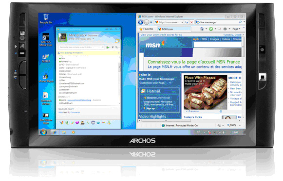 Archos 9 Windows 7 PcTablet